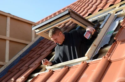 Pose de fenêtres de toit Velux au Plagnal